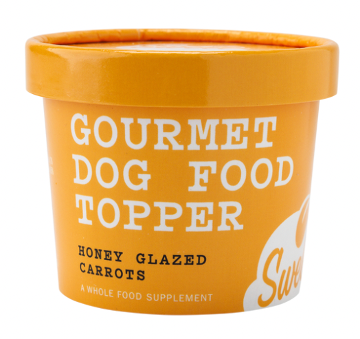Swell Gourmet Dog Food Topper, Honey Glazed Carrots