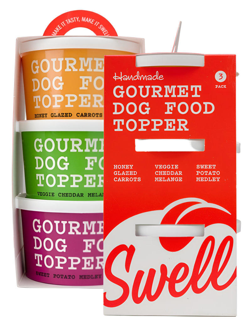 Swell Gourmet Dog Food Toppers, 3-Pack Variety