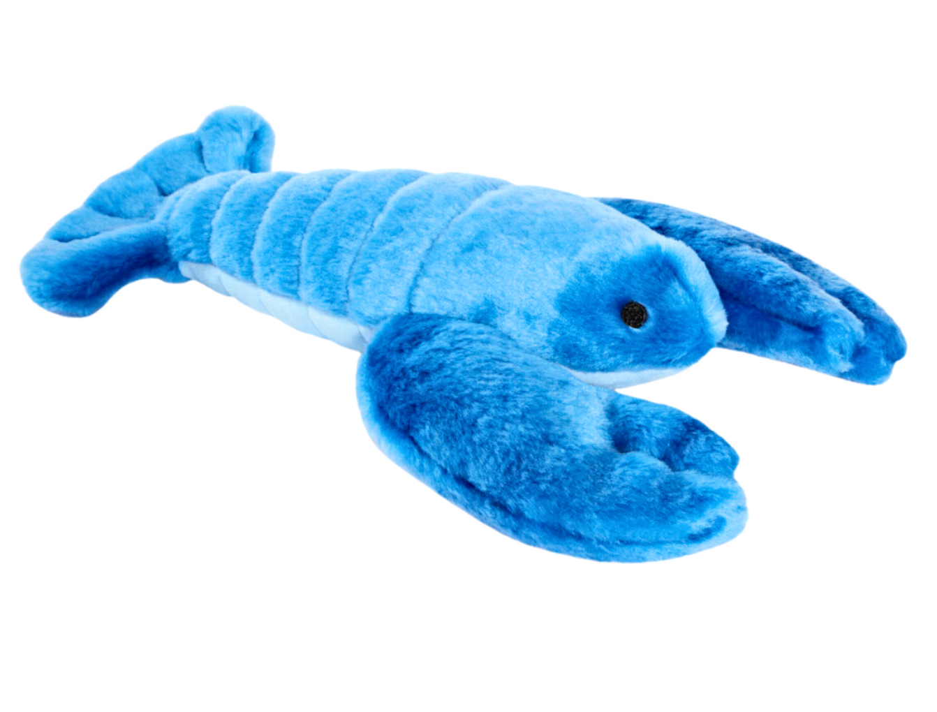 Fluff & Tuff "LuckyLobster" Squeaky Plush Dog Toy