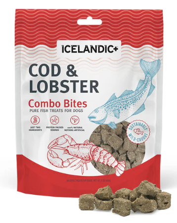 Icelandic Cod & Lobster Combo Bites Dog Treats