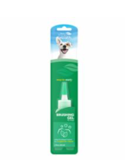 Tropiclean Dog Fresh Breath Teeth Brushing Dental Gel, 2 oz.