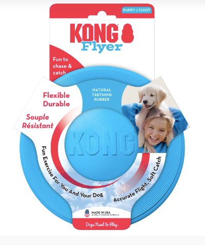 Kong Puppy Flyer, Small Dog Toy