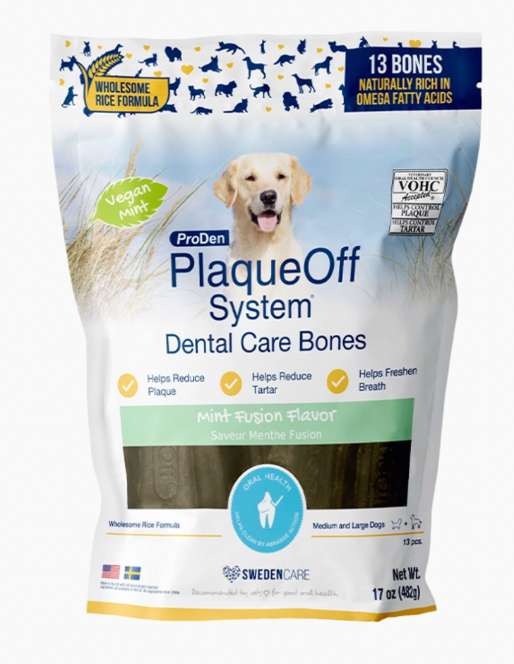 ProDen Plaque Off Dental Care Bones - Mint Fusion Flavor