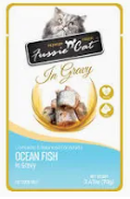 Fussie Cat Premium OceanFishin Gravy Wet Cat Food, 2.47-oz pouch