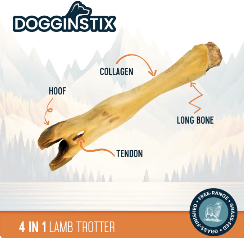 DogginStix Lamb Trotter Dog Chew