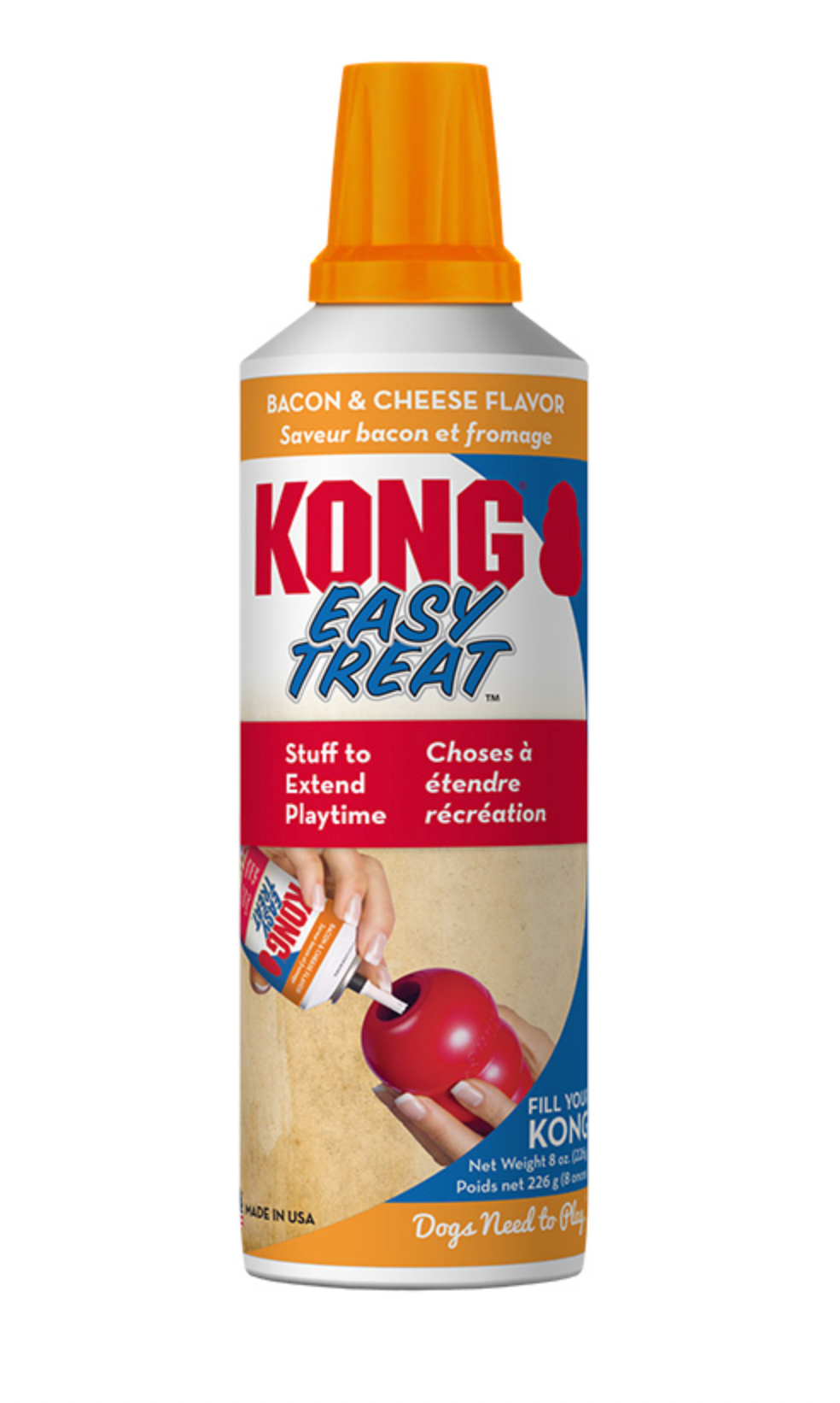 Kong Easy Treat, Bacon & Cheese flavor