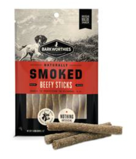 Barkworthies Smoked Beefy Stick, 15 pack