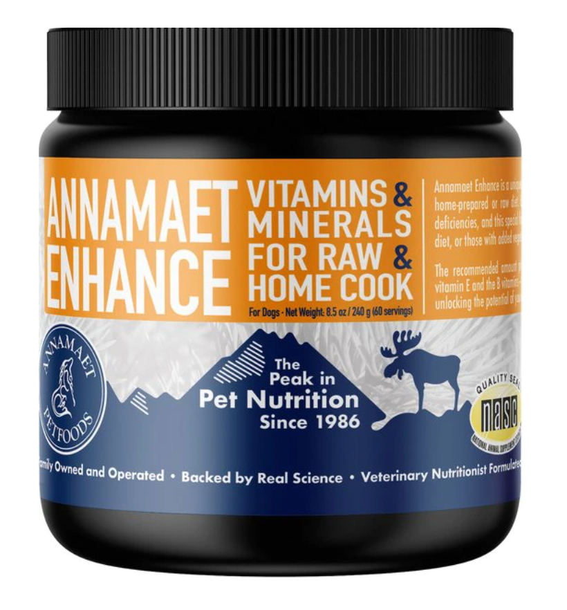 Annamaet Enhance Vitamin/Mineral Mix for Raw & Home Cooked Diets