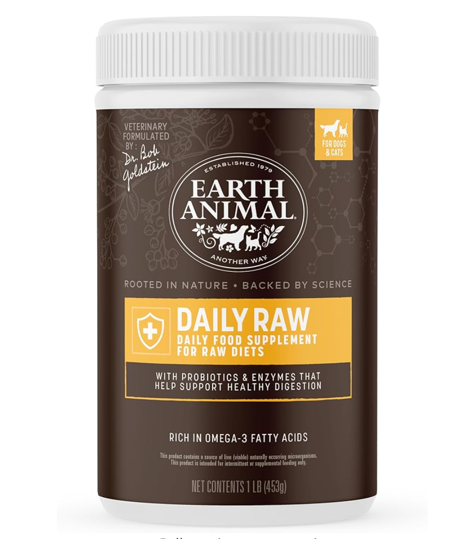 Earth Animal Daily Raw Food Supplement