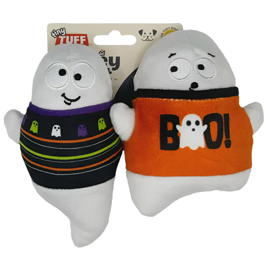 Huxley & Kent Lulubelles Power Plush "Tiny Tuff" Boo Buddies Small Dog Toys