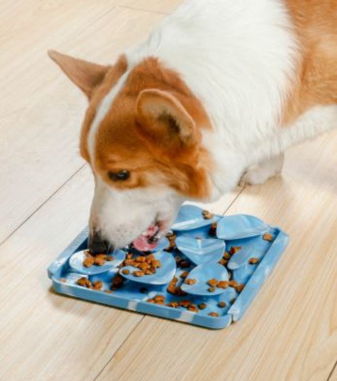 Tall Tails Foraging Mat for Dogs (or Cats), Rocks pattern