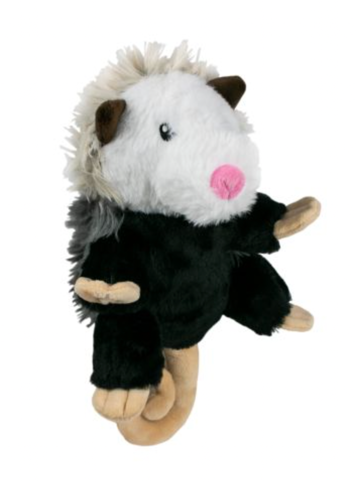 Tall Tails Rope Squeaker Dog Toy, Opossum