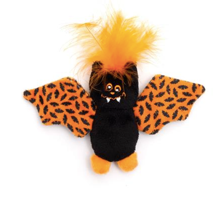 The Worthy Dog Halloween Batty Cat Toy