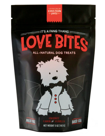 Einstein "Love Bites" Halloween Dog Treats