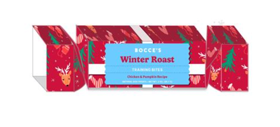 Bocce's Bakery "Winter Roast" Holiday Cracker Dog Treats