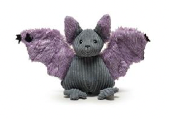 Hugglehounds "Boris Bat" Halloween Dog Toy, Large