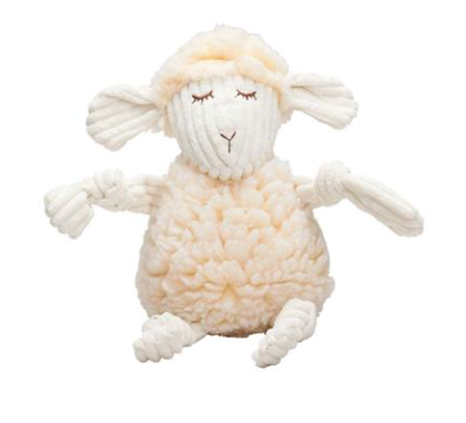 Hugglehounds Fleece Flufferknot Dog Toy, Louise Lamb