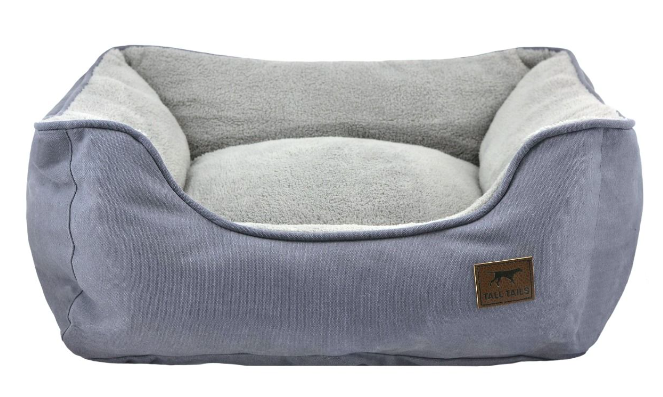 Tall Tails "Dream Chaser" Bolster Bed, Charcoal - 3 sizes