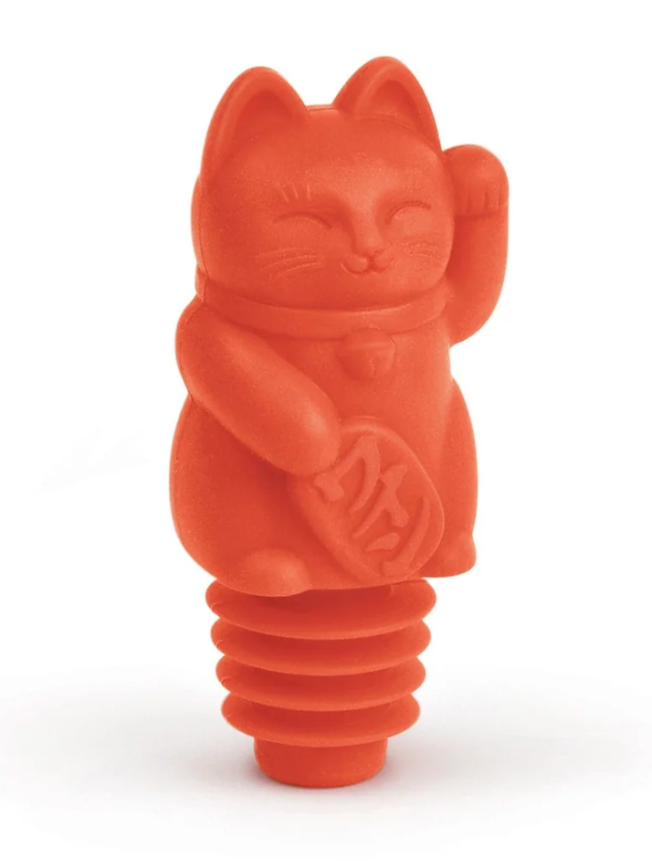 Fred "Feline Lucky" Bottle Stopper