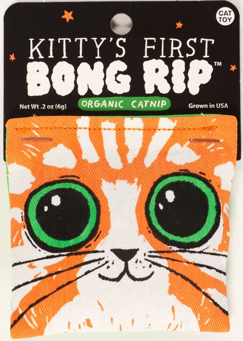 BlueQ Catnip Toy "Kitty's First Bong Rip"