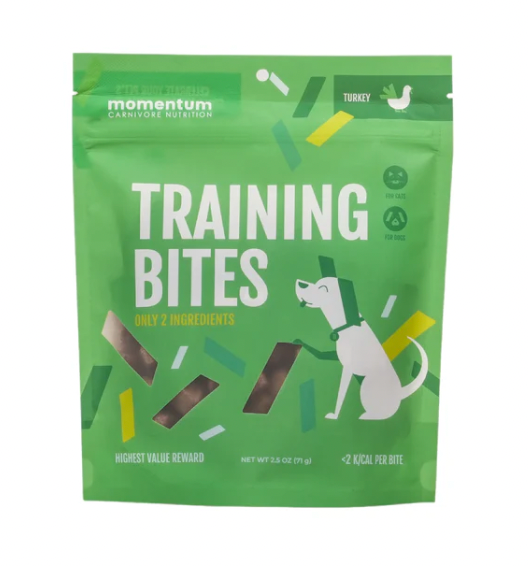 Momentum Training Bites 2.5 oz, Turkey