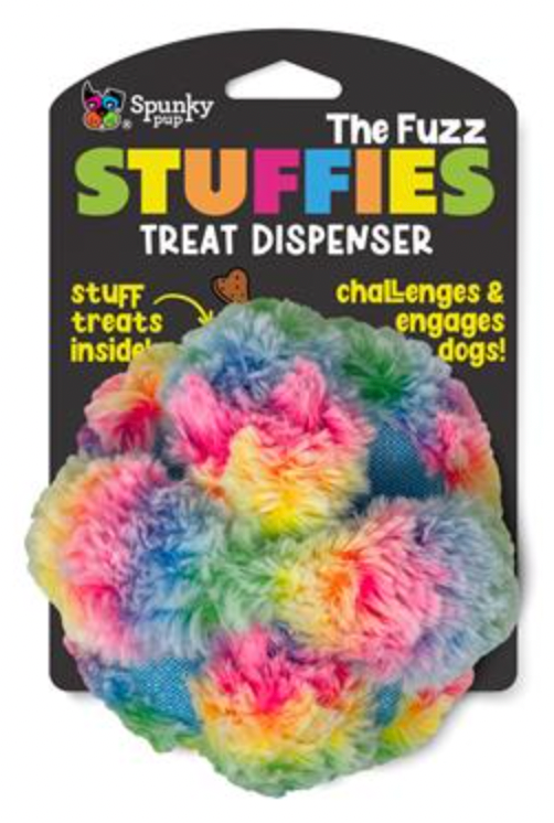 Spunky Pup Stuffies Treat Dispensing Plush - The Fuzz