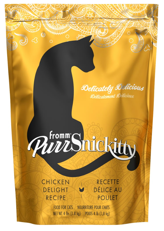 Fromm "Purrsnickity" Dry Cat Food, Chicken Delight Recipe, 4 lb.