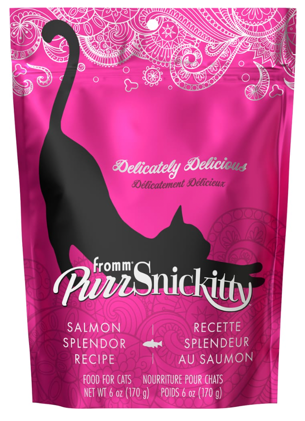 Fromm "Purrsnickity" Dry Cat Food, Salmon Splendor Recipe, 4 lb.