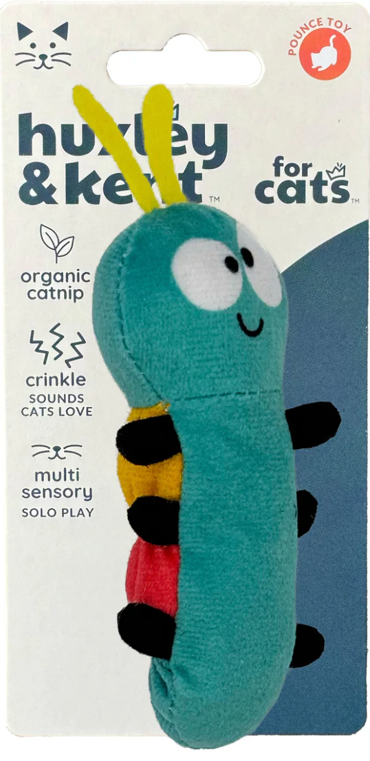 Huxley & Kent Caterpillar Squeaky Cat Toy