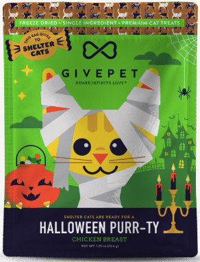 GivePet Halloween Purr-ty Cat Treats