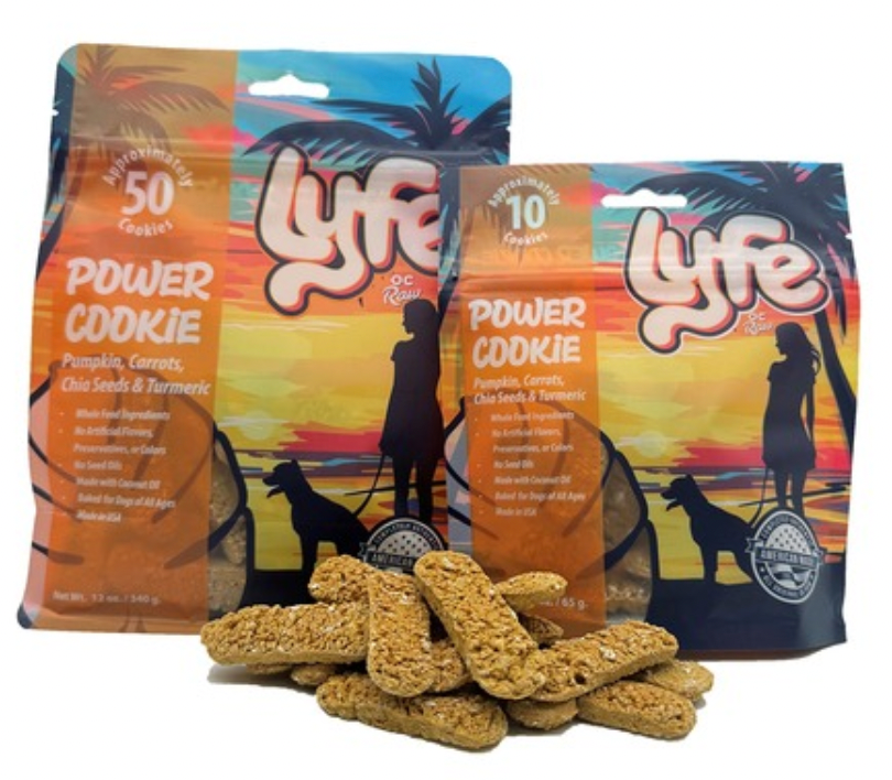 OC Raw Lyfe Power Cookies, Pumpkin & Chia 2.3 oz