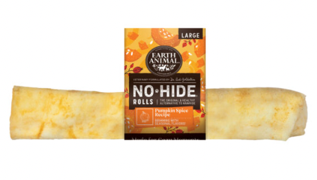 Earth Animal No-Hide® Seasonal Collection: Holiday Pumpkin Spice (small & medium chews)