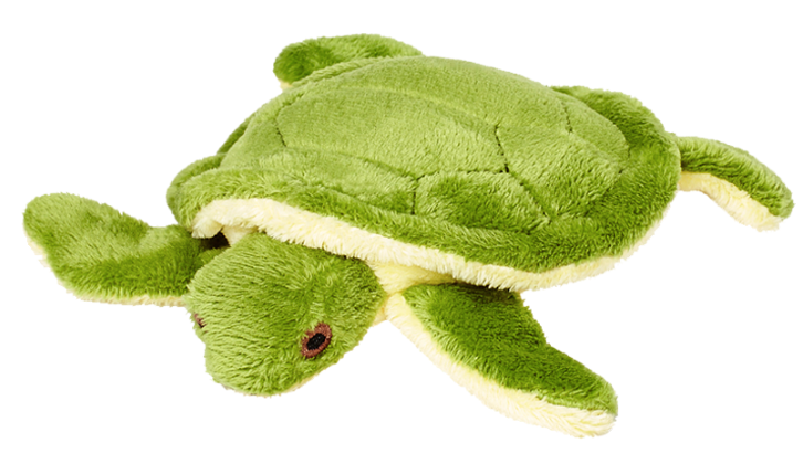 Fluff & Tuff "Shelly Turtle" Squeaky Plush Dog Toy