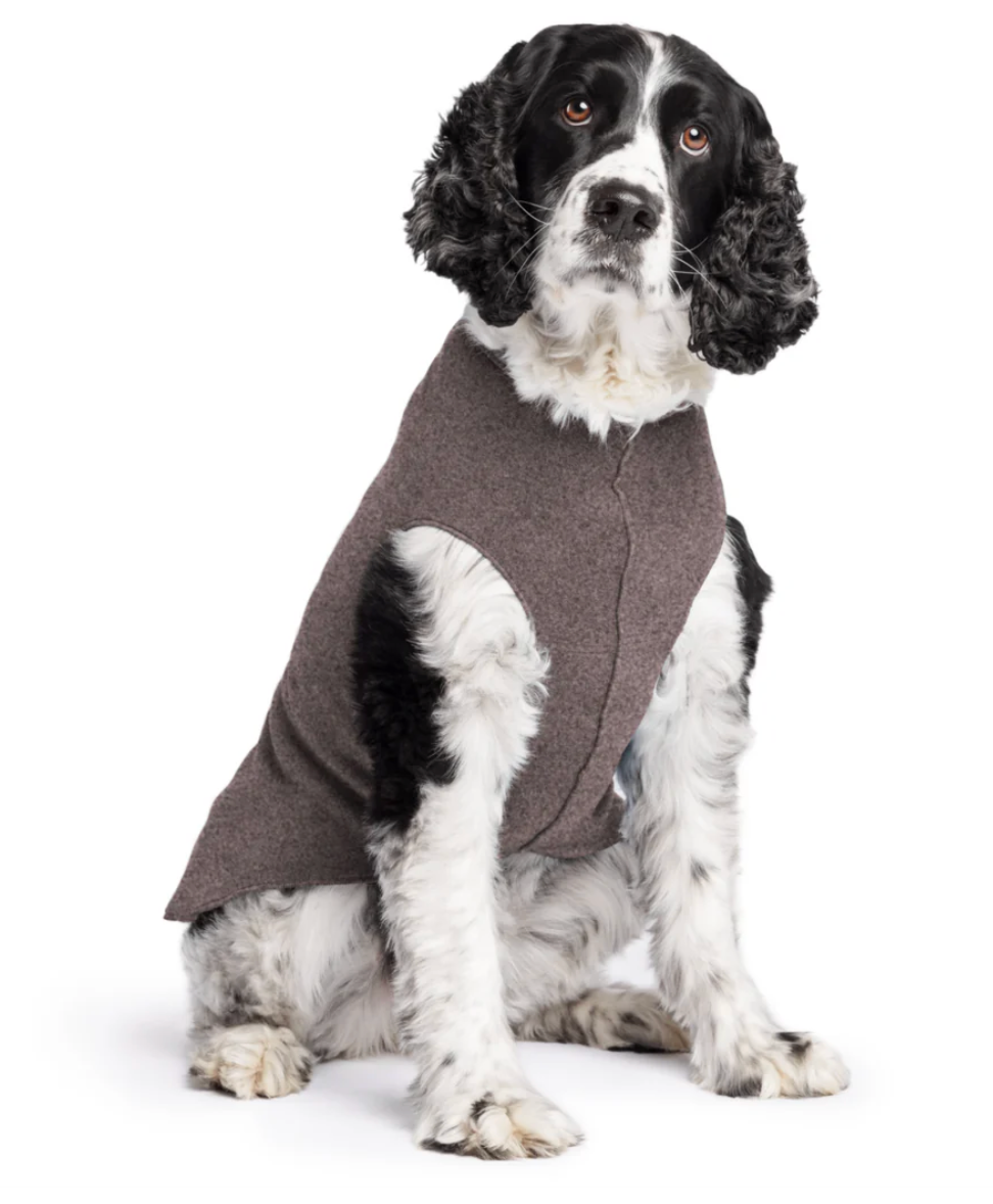 GoldPaw Stretch Fleece Sweater, Charcoal
