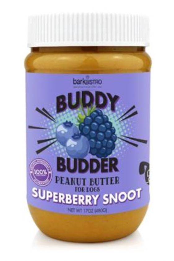 Bark Bistro Buddy Budder Superberry Snoot