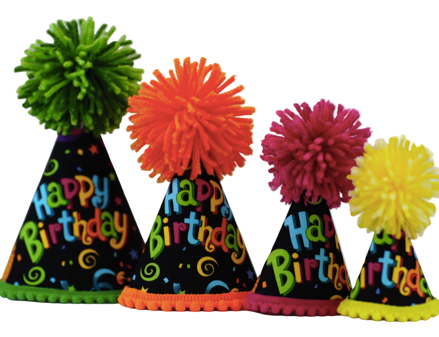Pup Party Hats, Happy Birthday