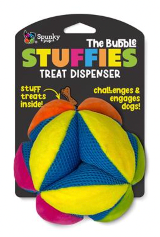 Spunky Pup Stuffies Treat Dispensing Plush - The Bubble