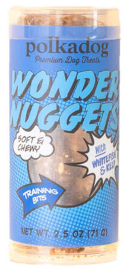 PolkaDog Bakery "Wonder Nuggets," Whitefish, 2.5 oz Pocket Size
