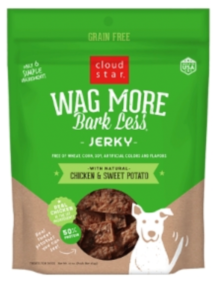 Cloud Star "Wag More Bark Less" Chicken & Sweet Potato Jerky