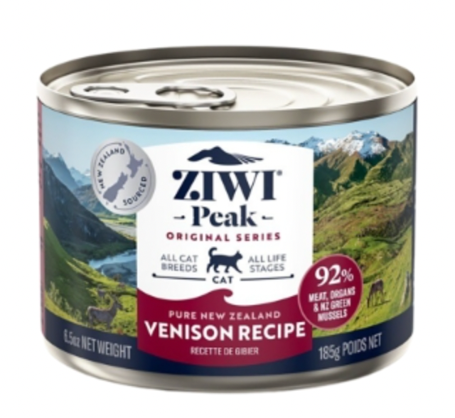 Ziwi Peak Grain Free Venison Pate Cat Food, 6.5 oz