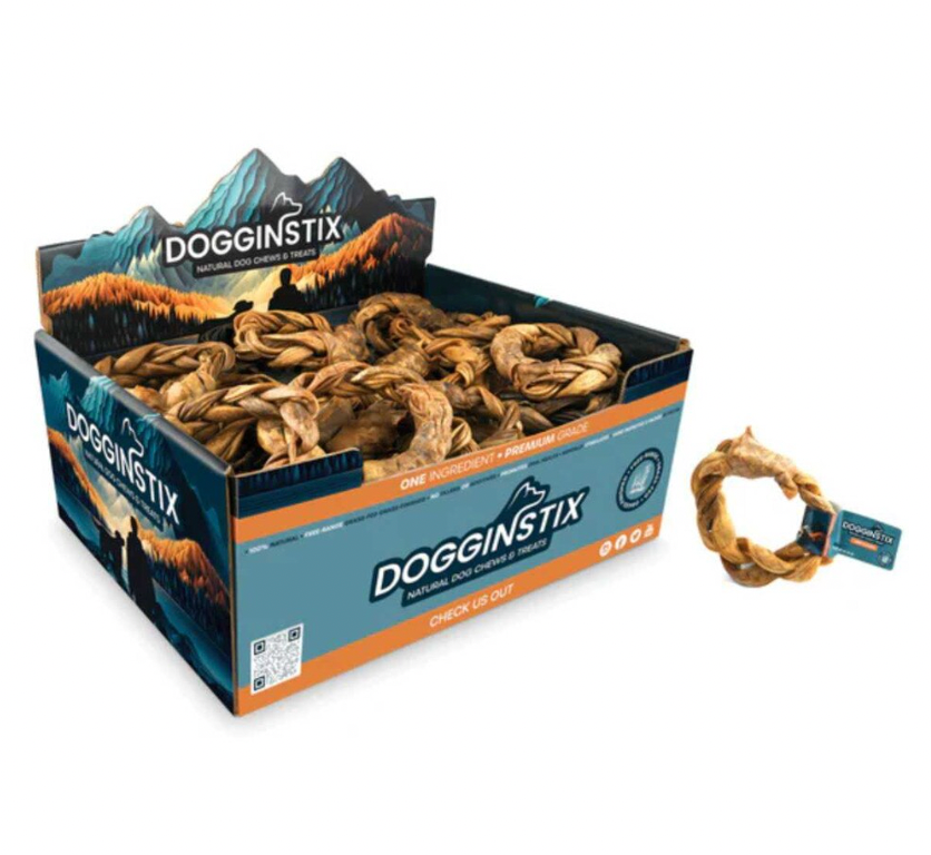 DogginStix Lamb Collagen Braided Ring
