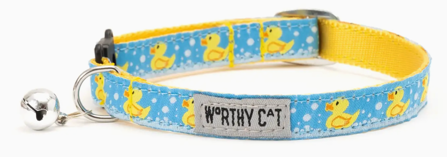 The Worthy Dog "Rubber Duck" Cat Collar