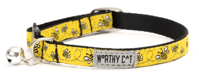 The Worthy Dog "Bzzz!" Cat Collar