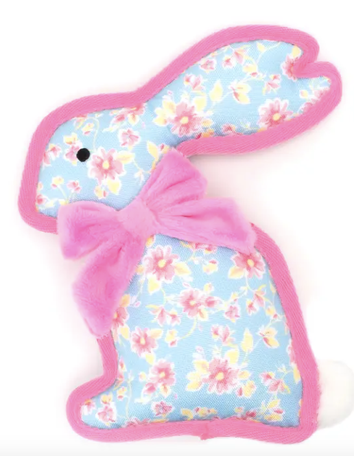 The Worthy Dog "Honey Bunny" Easter/Spring Dog Toy, Large