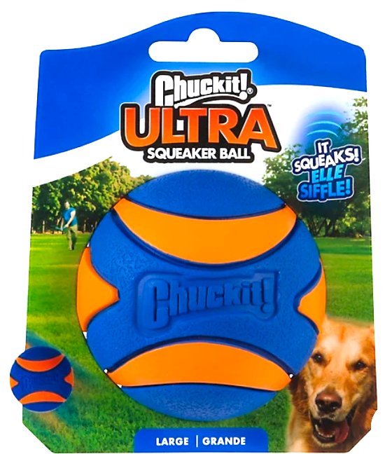 Chuckit! Dog Ultra Squeaker Ball, Large