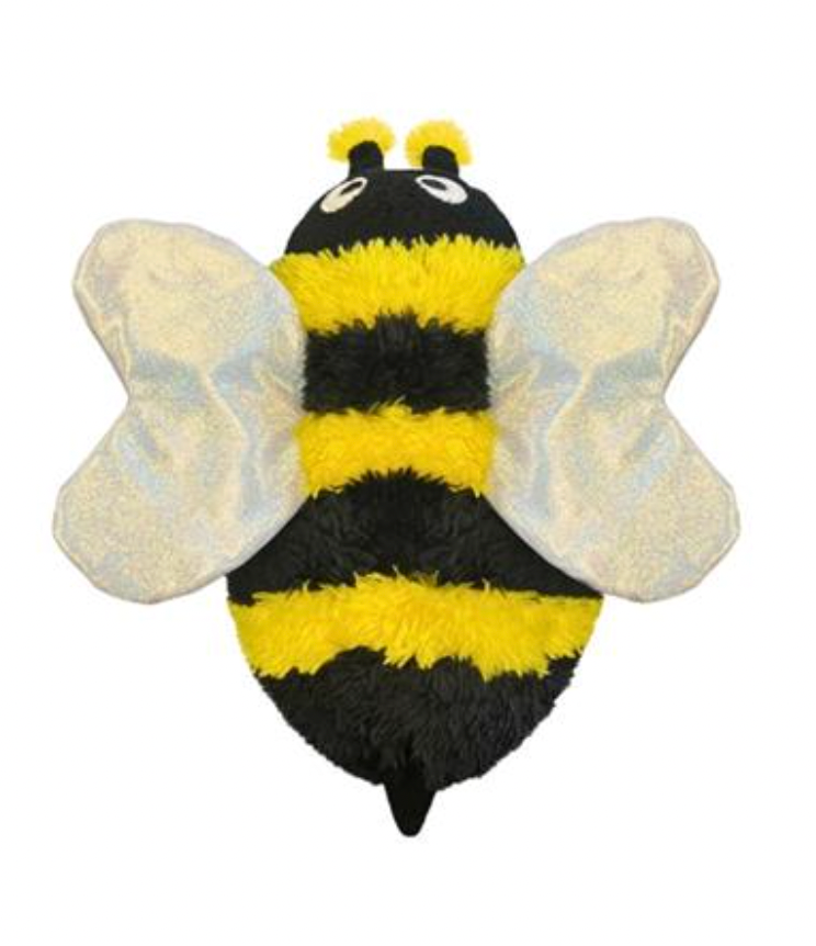 FabDog Fluffy Dog Toy, BumbleBee