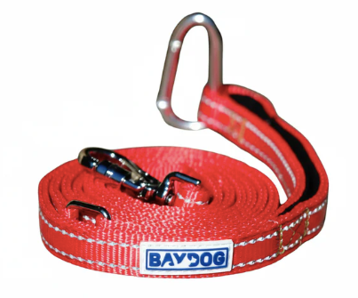 BayDog Pensacola Leash (Skinny Width), 6 ft. in various colors
