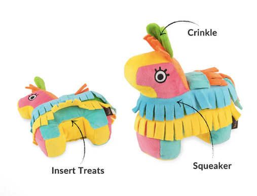 P.L.A.Y. "Fetchin' Fiesta" Squeaky Crinkly Activity Toy