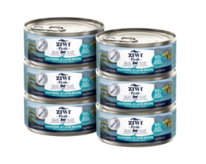 Ziwi Peak Grain Free Mackerel Pate Cat Food, 3 oz