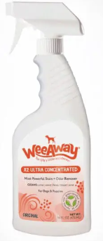 Wee Away x2 Ultra Stain & Odor Spray (Dogs, Puppies) 16 oz Original, Green Tea or Ocean Breeze